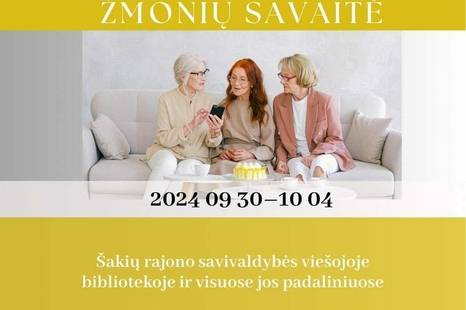 Vyresnio amžiaus žmonių savaitė