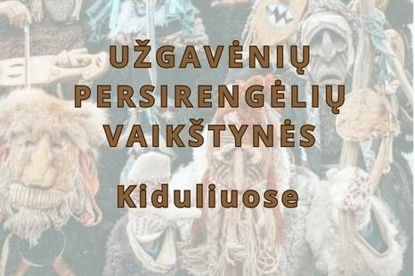 Užgavėnių persirengėlių vaikštynės Kiduliuose