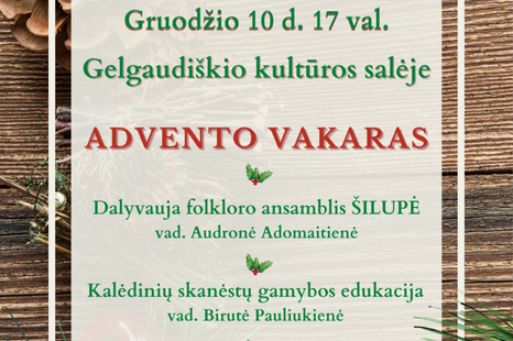 Advento vakaras